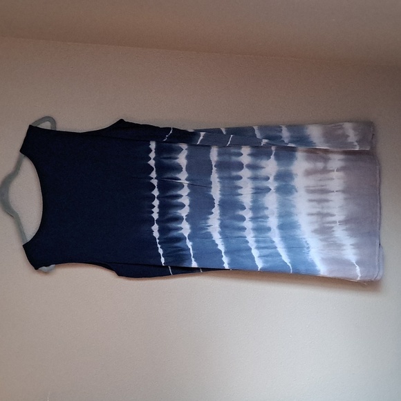 Pure Jill Dip Dyed Sleeveless Tie Tied Sundress Size Xl P - Picture 4 of 6